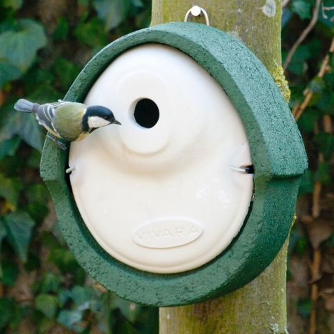 Nestkast Alicante WoodStone 28 mm Groen