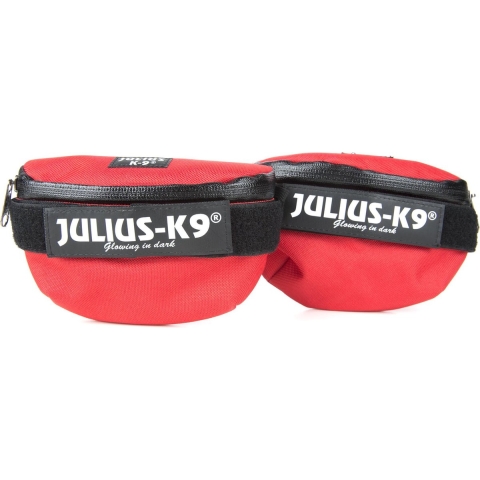 Julius K9 Universele Zijtas - Rood - Groot