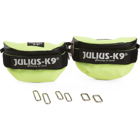 Julius K9 Universele Zijtas - Neongroen - Klein