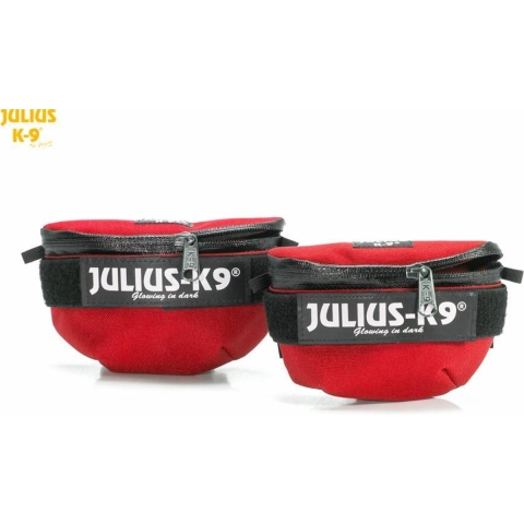 Julius K9 Universele Zijtas - Rood - Klein