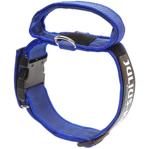 Halsband Met Beveiligingssluiting - Blauw - 40mm x 38-53cm