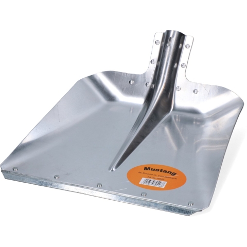 Schop Mustang aluminium los, 38 cm breed
