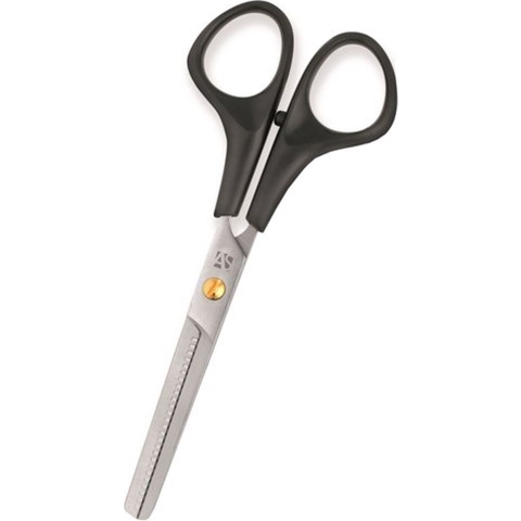 Enkelzijdige effileerschaar 6"