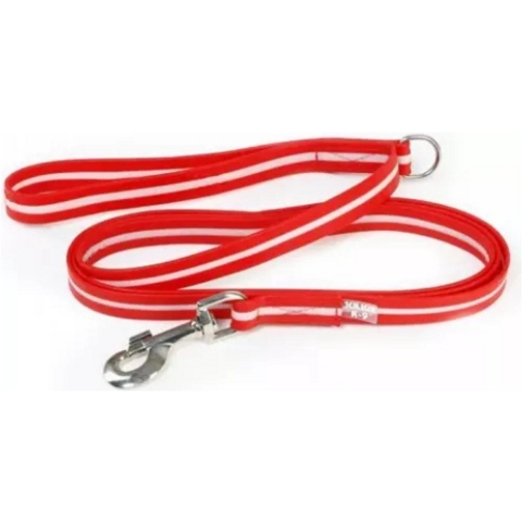 Julius-K9 Lumino lijn - Rood - Met handvat