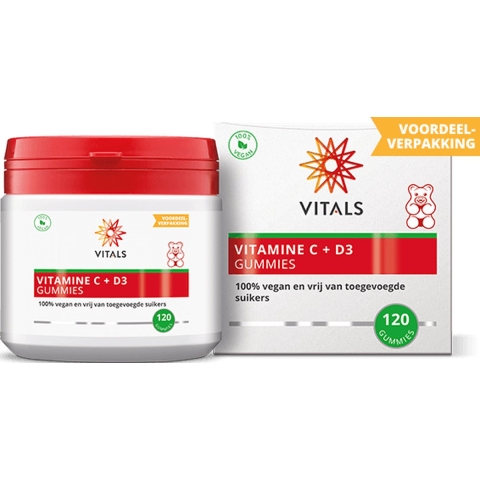Vitals Vitamine C + D3 Gummies