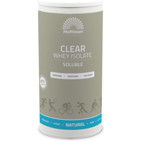Mattisson HealthStyle Clear Whey Isolate Natural