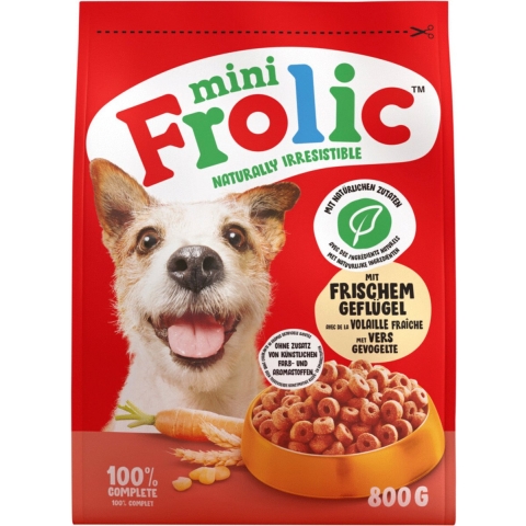 Frolic Mini met gevogelte hondenvoer 5 x 800 g