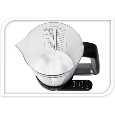Led Display Met G, Oz & Ml, Tare Functie,Max 5kg/1200ml