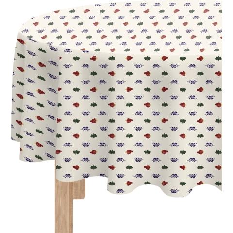 Het Tafelzeil Is Gemaakt Van PVC Met Non-woven Vliesrug En Heeft Iets Een