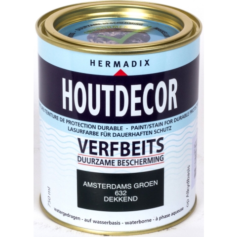 Houtdecor 632 amsterdam groen 750 ml - Hermadix