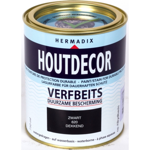 Houtdecor 620 zwart 750 ml - Hermadix