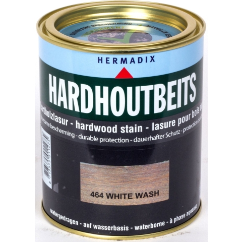 Hardhoutbeits 464 white wash 750 ml - Hermadix