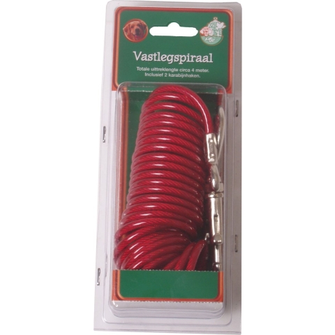 Nylon vastlegspiraal maximum 4 meter - Gebr de boon