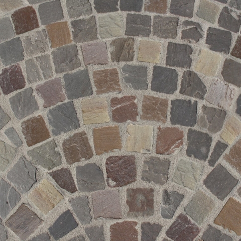 TB gres Tavel tb natuursteen keien verpakt in kratten 10x10x7/9 cm prijs per m2 - Gardenlux
