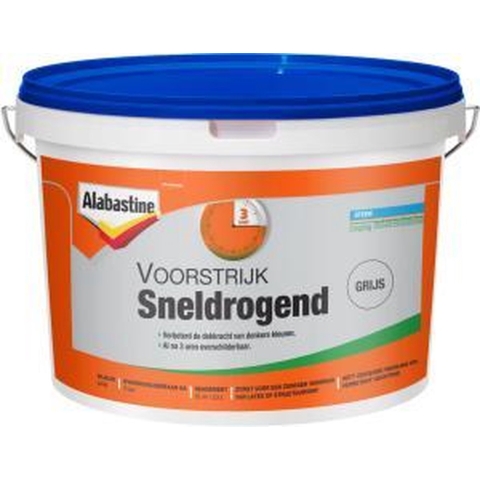 Alabastine voorstrijk sneldrogend grijs 2,5l - Alabastine