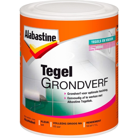 Tegel grondverf 1 comp 1l - Alabastine