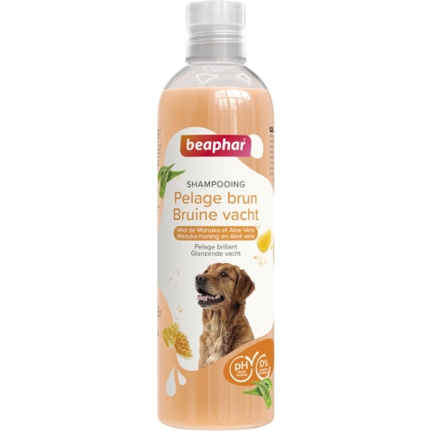 6x Beaphar Hondenshampoo Bruine Vacht 250 ml