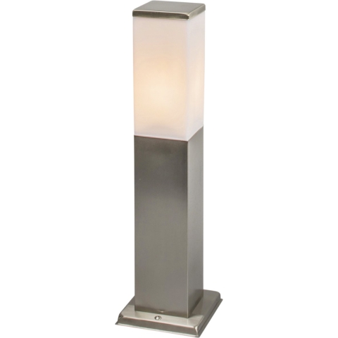 QAZQA Moderne buitenlamp 45 cm staal - Malios