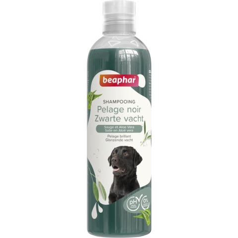 6x Beaphar Hondenshampoo Zwarte Vacht 250 ml
