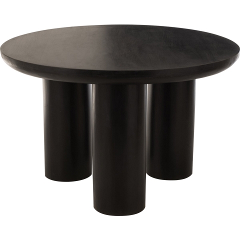 J-Line Tafel Trio Mangohout Zwart