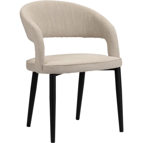 Pole to Pole - Tusk stoel - Chenille - Beige - Brandvertragend