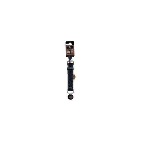 Spotted! Pro Leren Halsband Zwart 2,5x45cm