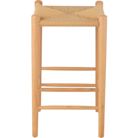 J-Line barstoel Orientaal - essenhout|touw - naturel