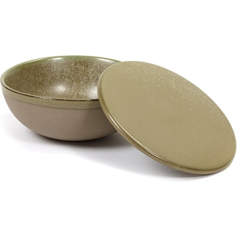 SERAX - Surface - Kom +deksel 13cm Camogreen