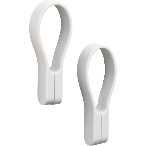 Zone - Loop - Handoekhouder magnetisch S/2 wit