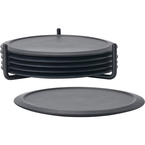Zone - Singles - Glasonderzetter S/6 houder zwart