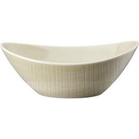 ROSENTHAL - Mesh Cream - Schaal ovaal 20x15cm 0,63l