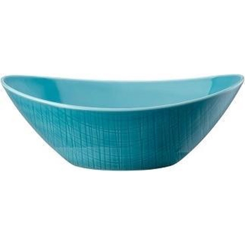 ROSENTHAL - Mesh Aqua - Schaal ovaal 20x15cm 0,63l
