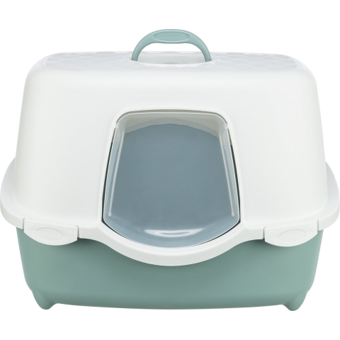 Trixie Trixie kattenbak davio groen / wit