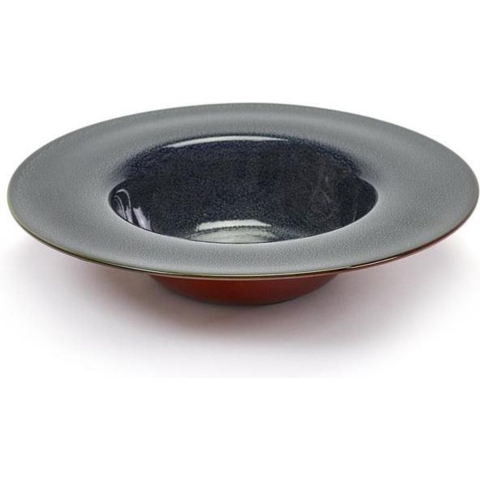 SERAX - Terres de Reves - Diep bord m rand 21cm Dark Bl/Rust