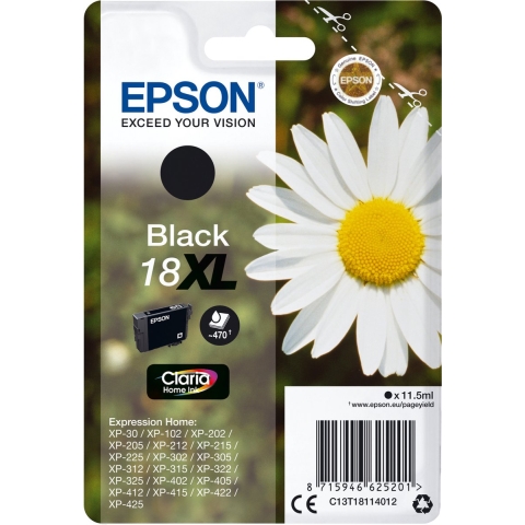 Epson 18XL zwart