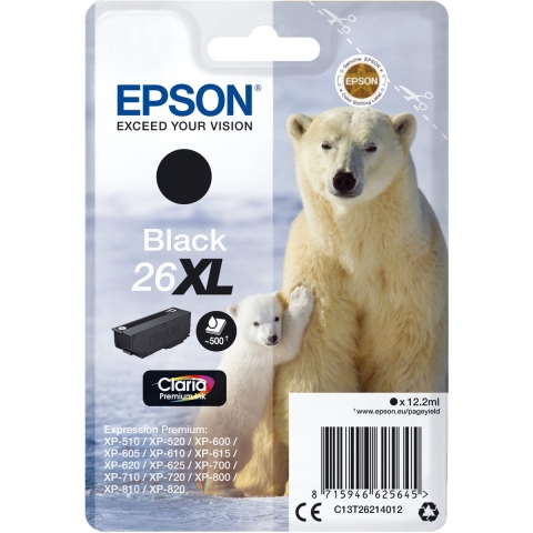 Epson 26XL zwart