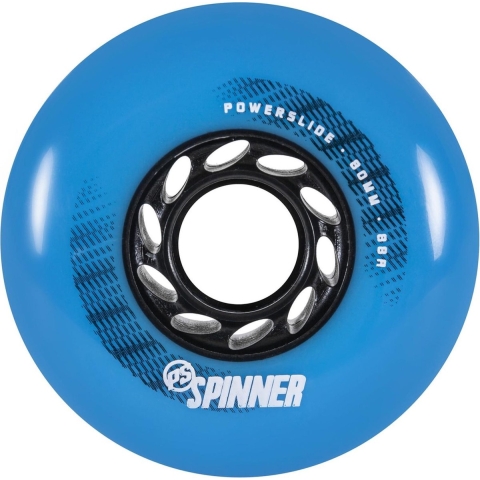 80mm Spinner Blue 4-pack - Skate Wielen