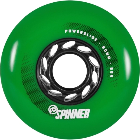 80mm Spinner Green 4-pack - Skate Wielen