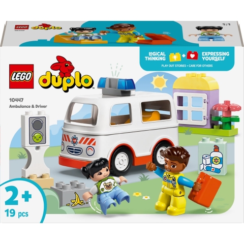 Lego Duplo 10447 Ambulance met Chauffeur
