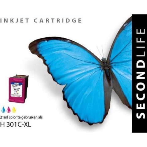Kangaro SL-11111088 Cartridge SecondLife HP 301 XL Color
