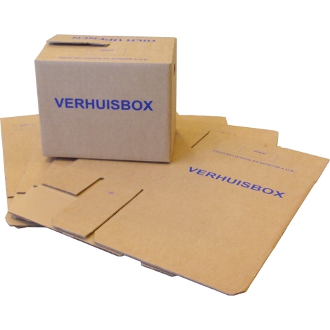 Raadhuis RD-351125-5 Verhuisdoos Dubbele Bodem 485x320x355mm 5 Stuks