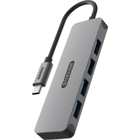 Sitecom Usb-c To 4x Usb-a Hub