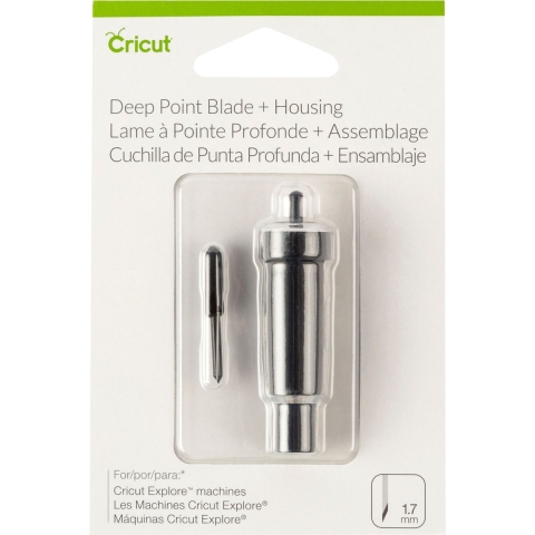 Cricut Explore/maker Deep-point Blade + Behuizing