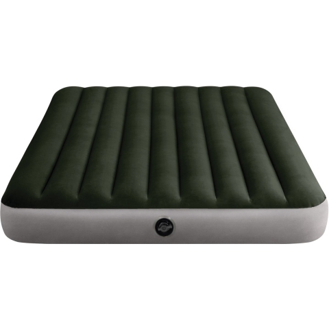 Intex 64109 Prestige Downy 2-Persoons Luchtbed 203x152 cm Groen/Grijs