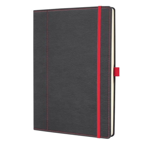 Sigel SI-CO694 Notitieboek Conceptum A4 Punt-Gelijnd Grijs/Rood