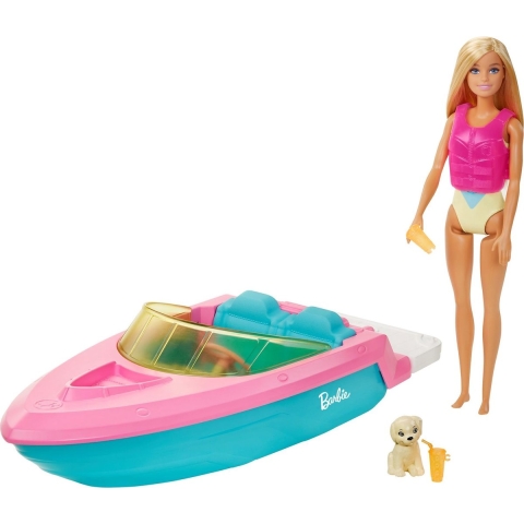 Barbie Speedboot Speelset