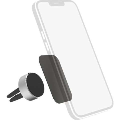 Hama GSM-houder Voor De Auto Magnet Alu Voor Vent. 360 Graden Draaib. Uni.