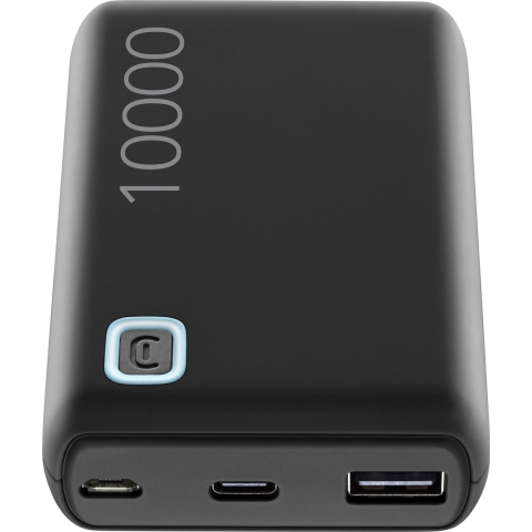 Cellularline Essence Powerbank 10000 Mah Zwart
