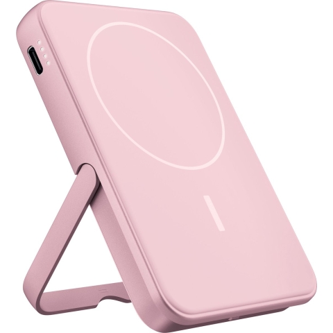 Fresh 'n Rebel Magnet Wireless 5000 Mah Powerbank Pastel Pink