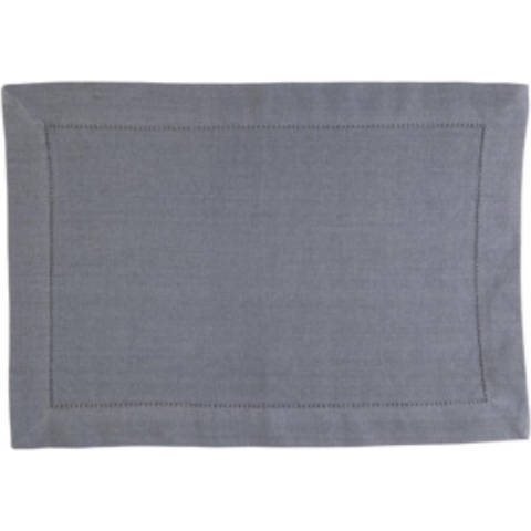 Linen&More Placemats 35x50 cm 4 Stuks Indi Grey